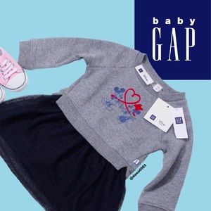 NWT Baby Gap Disney Minnie Mouse Mix Media Dress